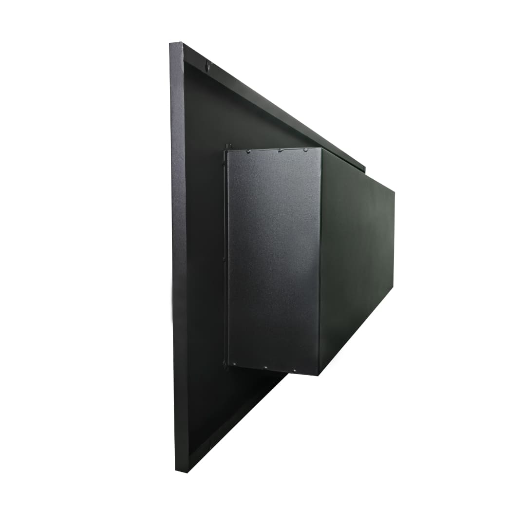 Биокамин "Русский огонь" Модерн 1200V встраиваемый с декоративным стеклом (стемалитом) по цене 43 650 руб.