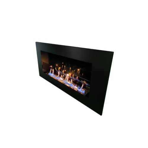 Биокамин "Русский огонь" Лофт 800V встраиваемый с защитным и декоративным стеклом