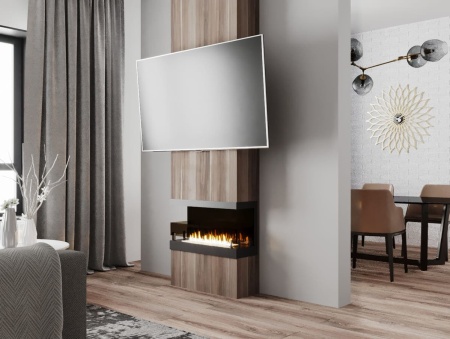 Биокамин "Русский огонь" Честер Фронт 700 с защитным стеклом по цене 34 250 руб.