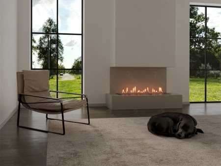 Автоматический биокамин Lux Fire Smart Flame 1500 RC по цене 490 600 руб.