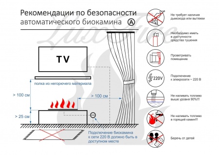 Автоматический биокамин Lux Fire Smart Flame 1400 RC Black Автоматический биокамин Lux Fire Smart Flame 1400 RC Black по цене 466 840 руб.