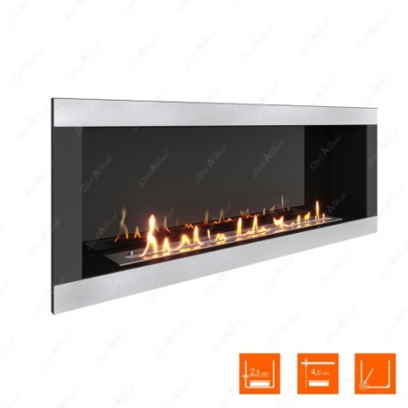 Биокамин SteelHeat ONE-H 1400 стемалит по цене 68 250 руб.