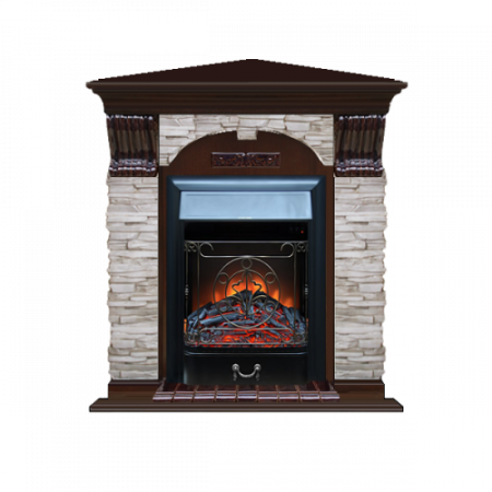 Арочный Мисхор угловой (дуб)+Majestic Black