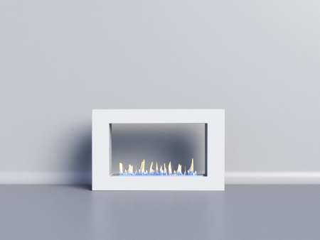 Биокамин "Русский огонь" Холл 650 настольный белый по цене 22 800 руб.